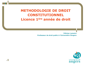 F. Lemaire Méthodogie droit constitutionnel (1)