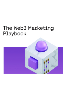 Web3 Marketing Playbook