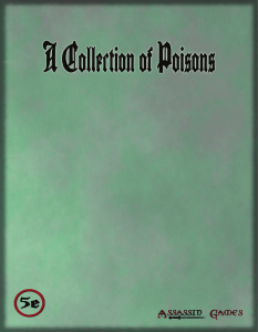 A Collection of Poisons