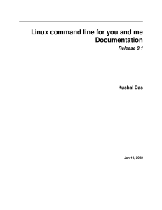 Linux CommandLine
