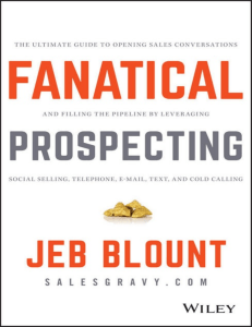 Fanatical Prospecting: Sales Guide