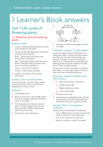 P Science 5 learners book answers