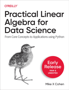 Practical Linear Algebra for Data Science ( Early Release )