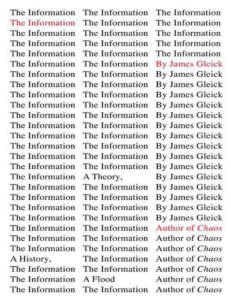 The Information:  A History - James Gleick