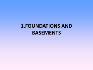 chapter-1-FOUNDATION-AND-BASEMENT