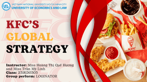 [KDQT] KFC' global strategy