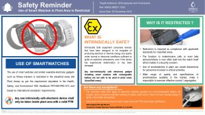 HSEQ-SR221-1223-Safety Reminder-Use of Smart Watches In Plant Area is Restricted (2)