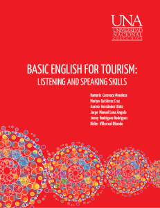 Libro Basic English for Tourism listenin