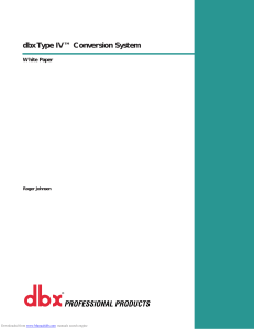 type iv conversion system