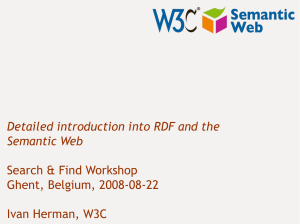 Semantic Web Tutorial W3C !!!!