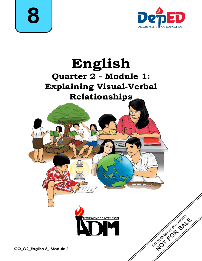 English 8 Module 1: Visual-Verbal Relationships