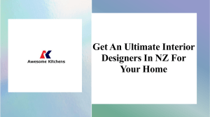Get An Ultimate Interior Designers In NZ For Your Home
