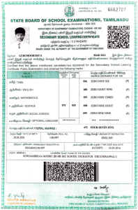 marksheet