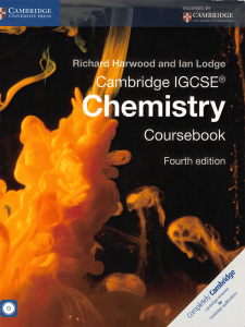 IGCSE Chemistry Textbook