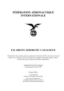 FAI Aresti aerobatic catalogue