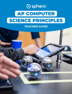 sphero ap csp teacher guide