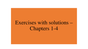 Exercises with solutions CH0104 (1)
