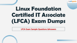 Linux Foundation Certified IT Associate (LFCA) Practice Exam