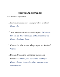 Hadithi Za Kiswahili