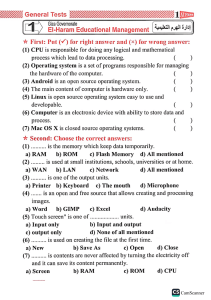 Exams prep1