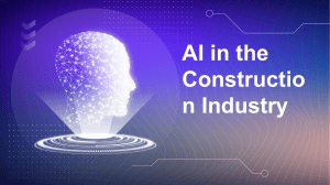 AI in the Construction Industry