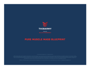 Thibarmy Pure muscle mass blueprint