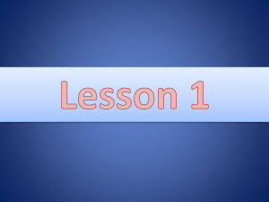 Persuasive language lesson 