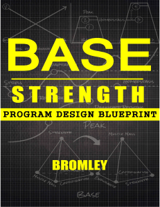 Alex Bromley - Base Strength  Program Design Blueprint (2020)
