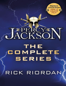 rick riordan - percy jackson the complete collection