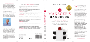 Managers Handbook (David Dodson - Wiley - 2023)