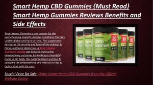 Smart Hemp CBD Gummies {Must Read} Smart Hemp Gummies Reviews Benefits and Side Effects