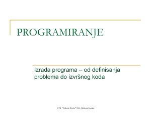 01 - Programiranje