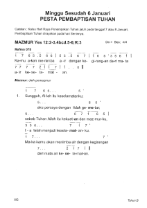 MT BPI - Pesta Pembaptisan Tuhan - Th B (hal 192-193)