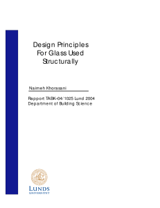 Design Principles for Glass - Report1025