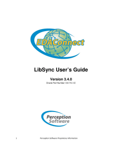 LibSync User’s Guide