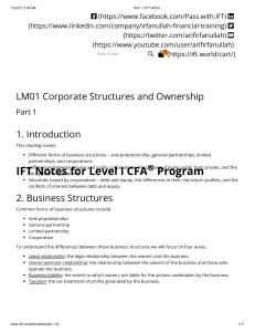 Corporate Structures & Ownership: Business Types Explained