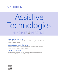 Albert M. Cook - Assistive Technologies  Principles and Practice-Mosby (2020)