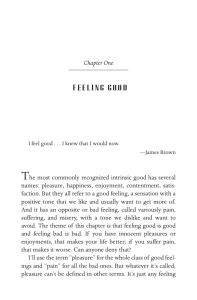 Hurka 2010 Feeling Good Read pp. 14-25