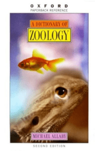 (Oxford paperback reference) Michael Allaby - A Dictionary of Zoology  -Oxford University Press, USA (1999)