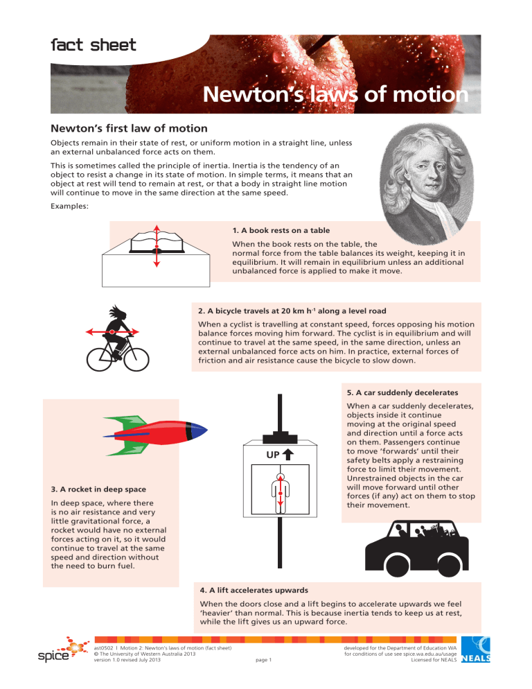Newtons Laws Of Motion 8222