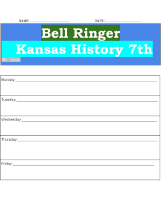  7th KS HIST Bell Ringer