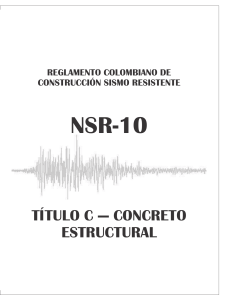 Titulo C NSR-10 - CONCRETO ESTRUTURAL