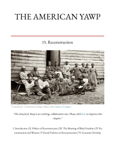 15. Reconstruction | THE AMERICAN YAWP