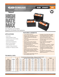 Catalogue Battery -MX
