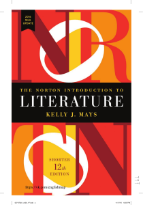  OceanofPDF.com The Norton Introduction to Literature - Kelly J Mays