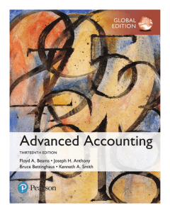 Advanced Accounting Global Edition (13th edition 2018) - Pearson  ( PDFDrive )