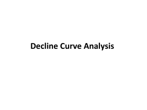 Decline curve analysis