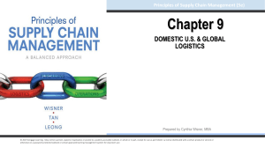Chapter 09 US and Global Logisticspost