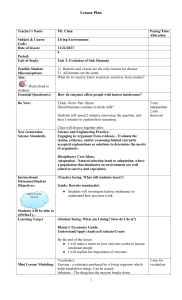 Enzymes Lesson Plan Template