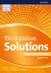 129 1- Solutions Upper-Intermediate. Student's Book 2017, 3rd -143p